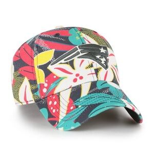 Women's New England Patriots '47 Plumeria Clean Up Adjustable Hat NWT